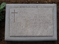 Struma Military Cemetery - Stephens, William